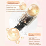 Twenty nourishing hair care essential oils, layered moisturizing, hydrating, repairing, and smoothing