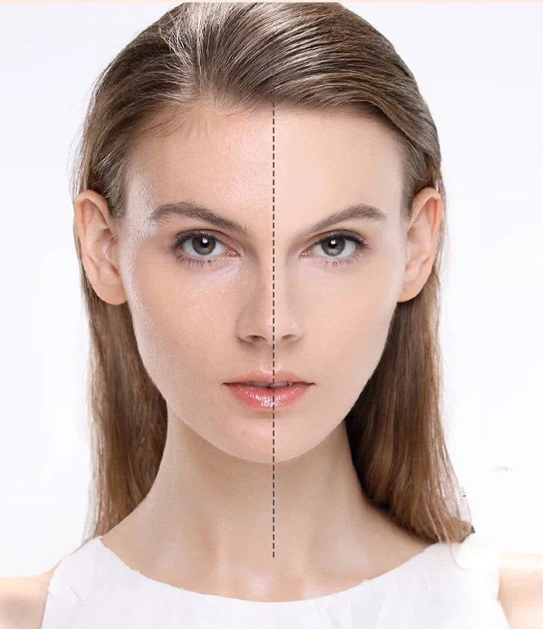 Candy Bella Violet&Blue Cream To Powder Skin-friendly Skin Natural Face Long Lasting Oil-controlling Contouring Powder Cosmetics