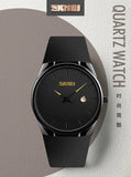 SKMEI Fashion Quartz Watches For Men Women Casual Simple Luxury Male Wristwatches 3Bar Waterproof Date Female Watch Reloj Hombre