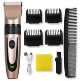 Electric Hair Trimmer Shaver Home Trimmers for Men Hair Clipper Professional Rechargeable Barber hair Cutting Machine
