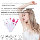 Female 5-in-1 hair removal machine, female eyebrow trimming machine, female shaver, hair removal razor, facial hair removal mach