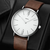 Top Brand Luxury Quartz Watches for Men Fashion Simple Leather Belt Mens Watch Casual Business Male Clock Gift Relogio Masculino