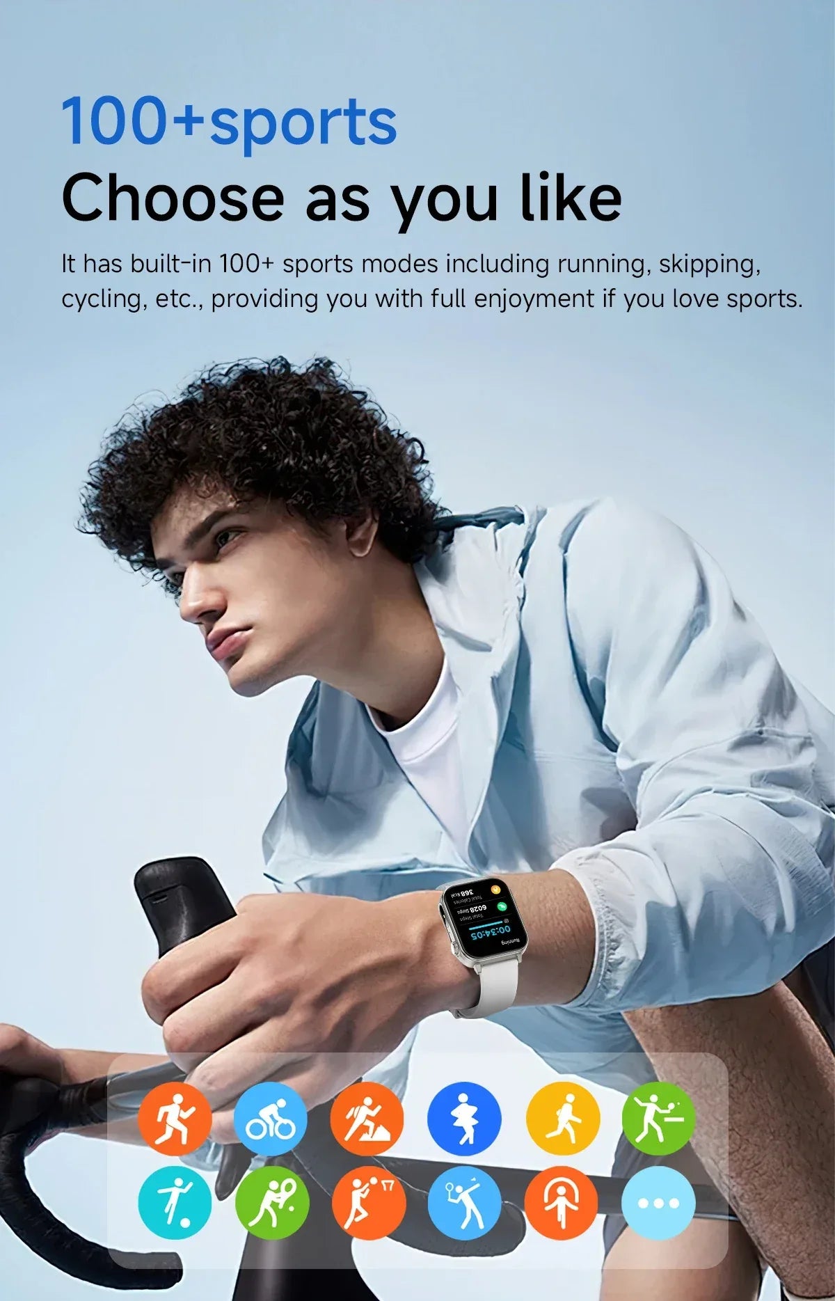 COLMI P80 Type-c Smartwatch Men Women Health Manager Bluetooth Call IP67 Waterproof Flashlight Smart Watch For Xiaomi iOS Phone - Wear444