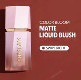 sheglam Blush Liquid Cheek Blush Eyes&lips Makeup Blush Stick Gel Cream Waterproof Multi-purpose Cosmetics with Sponge