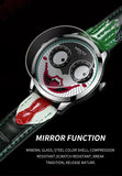Quartz Watches For Men Clown Dial Fashion Creative Design Waterproof Clock Leather Strap Men Watch Часы Мужские Наручные Reloj