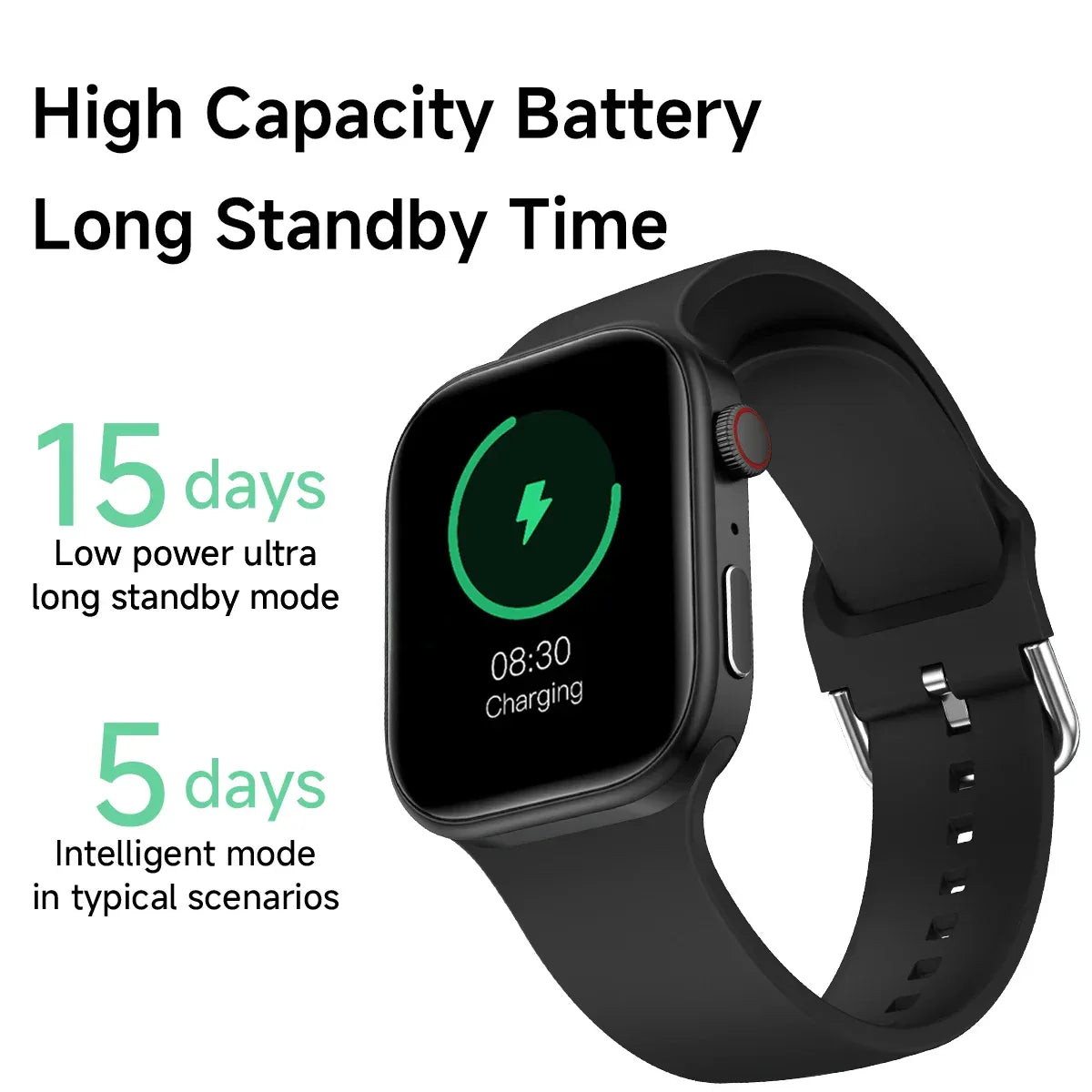 2026 Smart Watch 1.83" HD Screen Bluetooth Call Heart Rate Monitoring 120+ Sports Modes Waterproof for Men Woman Smartwatch Gift - Wear444