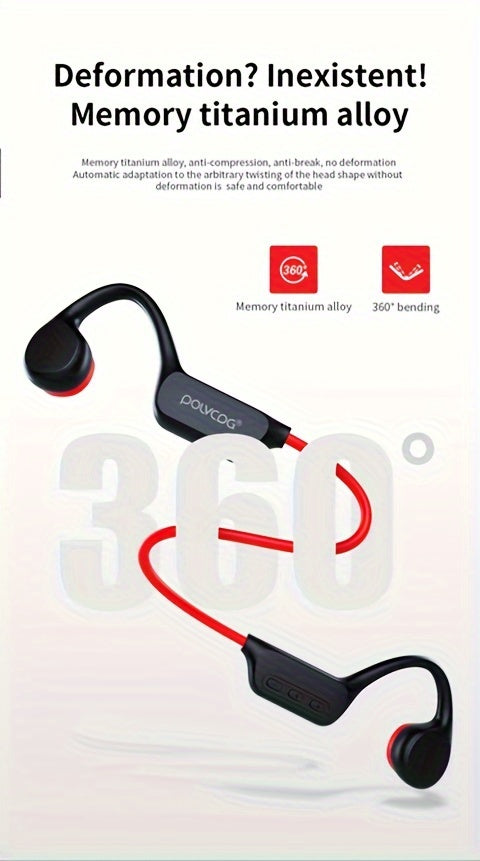 Bone Conduction Wireless Sports Earphones Waterproof Swimming Outdoor Running Exercise Unimpeded Large Capacity 10 Hours High Endurance The First Choice For Sports Enthusiasts