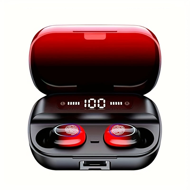 ProSound Wireless Earbuds - Waterproof Stereo Earphones with In-Ear Touch Control, Deep Bass, and Crystal-Clear Microphone for Sports, Gaming, Running, and Everyday Use - Sweat-Resistant and Lightweight Design