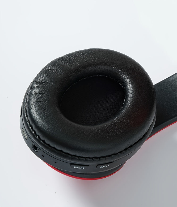 New wireless earphones with upright body sound reduction/long battery life/electronic sports gaming earphones/foldable earphones as gifts, popular wireless earphones, head mounted wireless earphones.