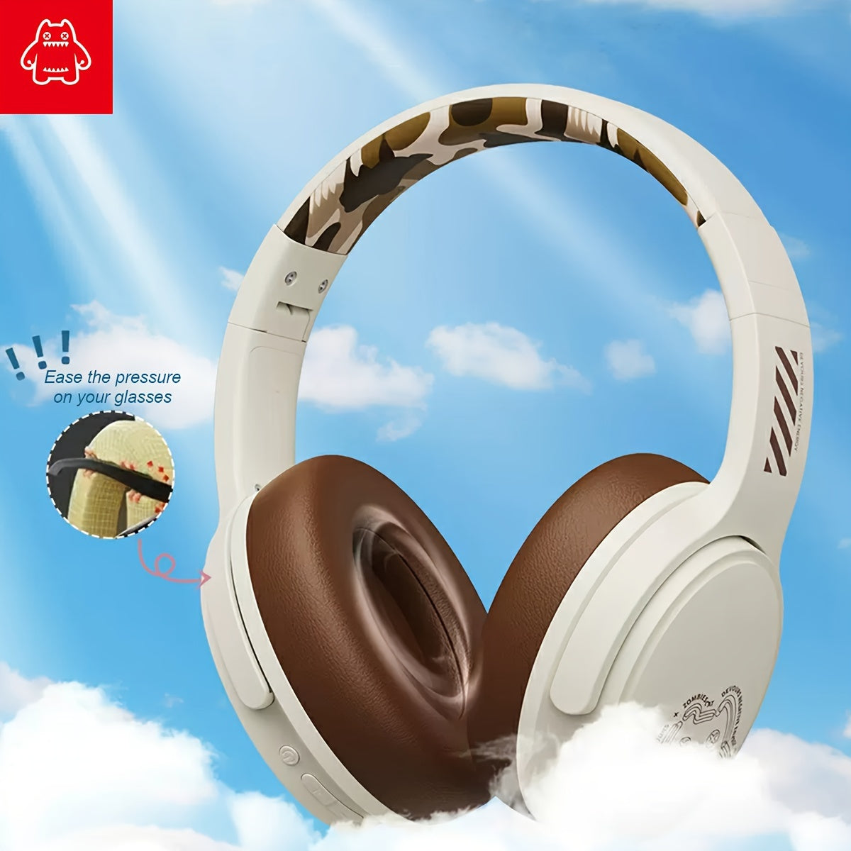 ZOMBIESCAT Wireless Earphones Headworn Wireless Noise Reduction Computer Wired Game 2024 New Ultra Long Range