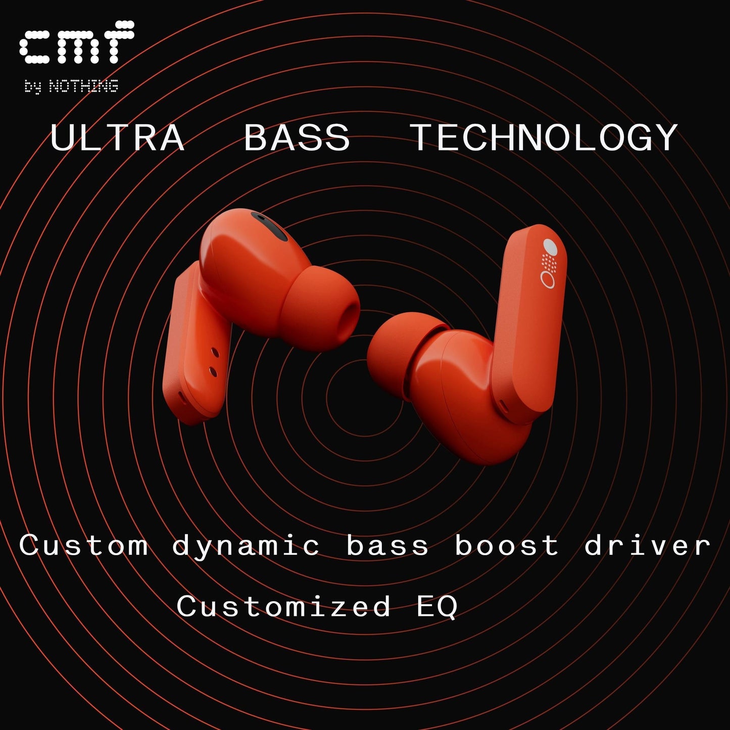 ProSound Buds Pro - Up to 39 Hours of Battery Life, 45 dB Advanced Noise Cancellation, Ultra Bass Technology, Custom Dynamic Bass, 5000 Hz Wide Band Noise Cancellation, 6 HD Mics for Crystal-Clear Calls, Wireless Earphones wi