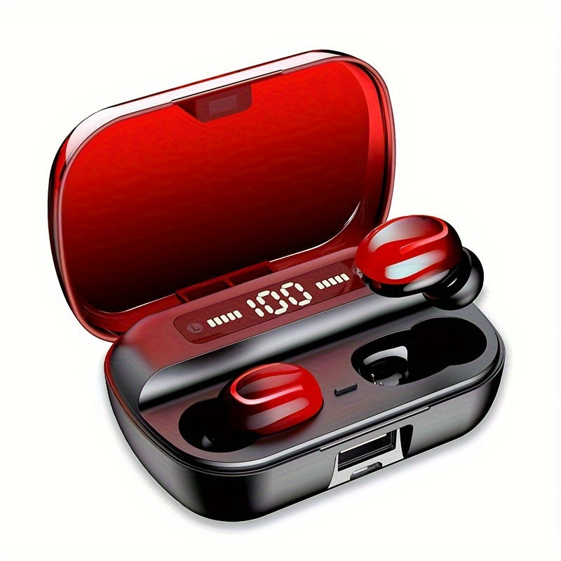 ProSound Wireless Earbuds - Waterproof Stereo Earphones with In-Ear Touch Control, Deep Bass, and Crystal-Clear Microphone for Sports, Gaming, Running, and Everyday Use - Sweat-Resistant and Lightweight Design