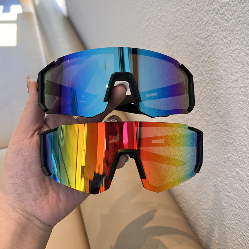 Large Face Sunglasses Cycling Sunglasses Outdoor Sports Eyewear