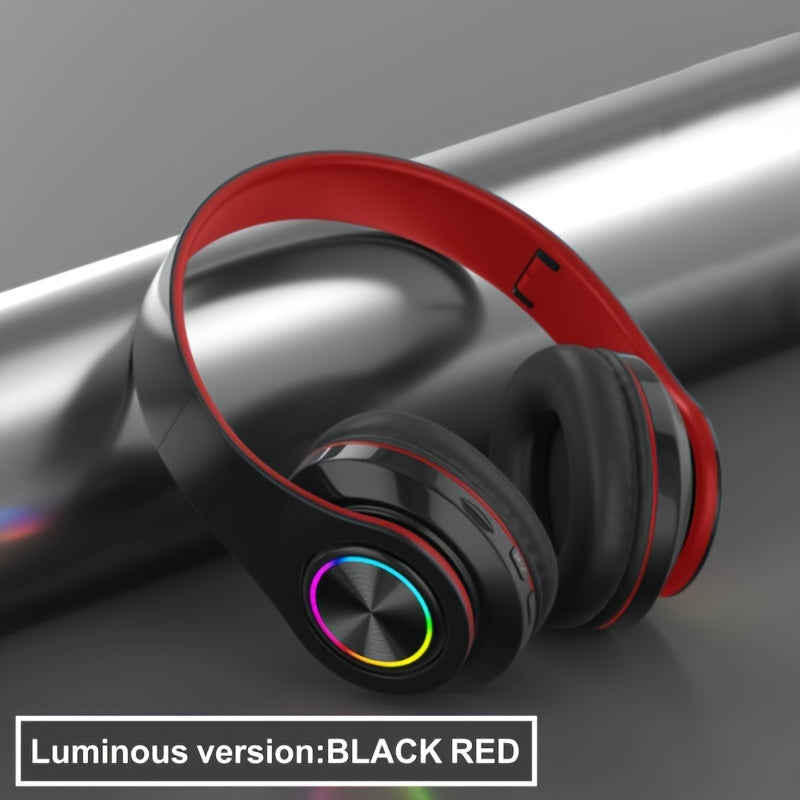 New wireless earphones with upright body sound reduction/long battery life/electronic sports gaming earphones/foldable earphones as gifts, popular wireless earphones, head mounted wireless earphones.