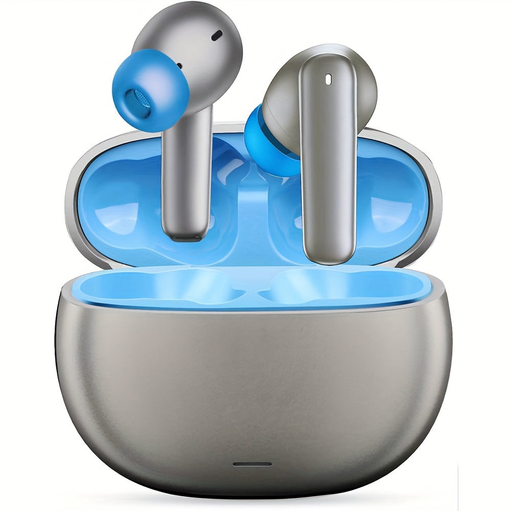 [30H Playback Wireless Earbuds] Wireless Earbuds Active Noise Cancelling Earphones, Wireless 5.2 With Microphone Charging Case, 30 Hours Playback Time, In Ear High Fidelity Stereo Earphones Suitable For IPhone Airpod Pro/Andr