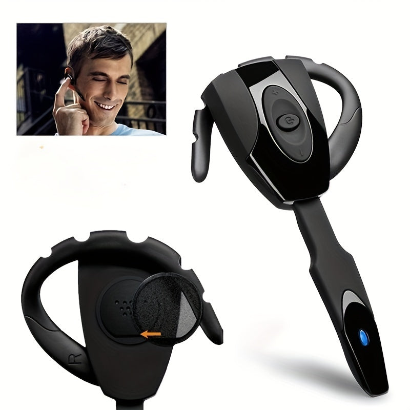 Rechargeable Wireless Earphones with Microphone - Perfect for Business, Sports, and Driving - Handsfree Headset