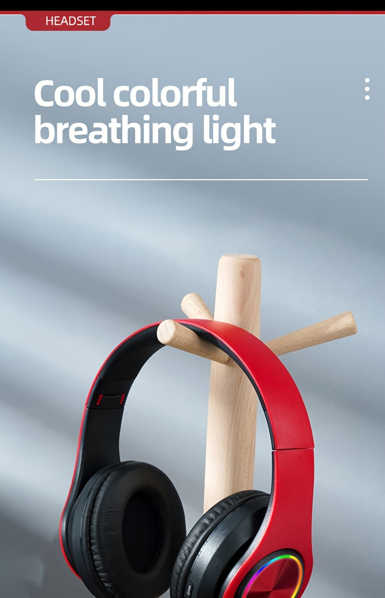 New wireless earphones with upright body sound reduction/long battery life/electronic sports gaming earphones/foldable earphones as gifts, popular wireless earphones, head mounted wireless earphones.