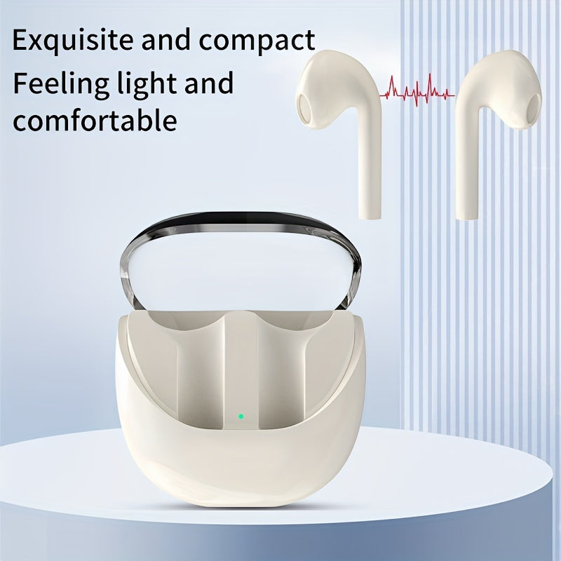 Wireless Earphones - Long-Lasting Battery Life, Painless Wearing, Ideal for Long-Distance Running and Sports, Waterproof, Sweatproof, Compatible with iPhone 15, 14, 13, 12, 11 Series, Perfect Gift Idea