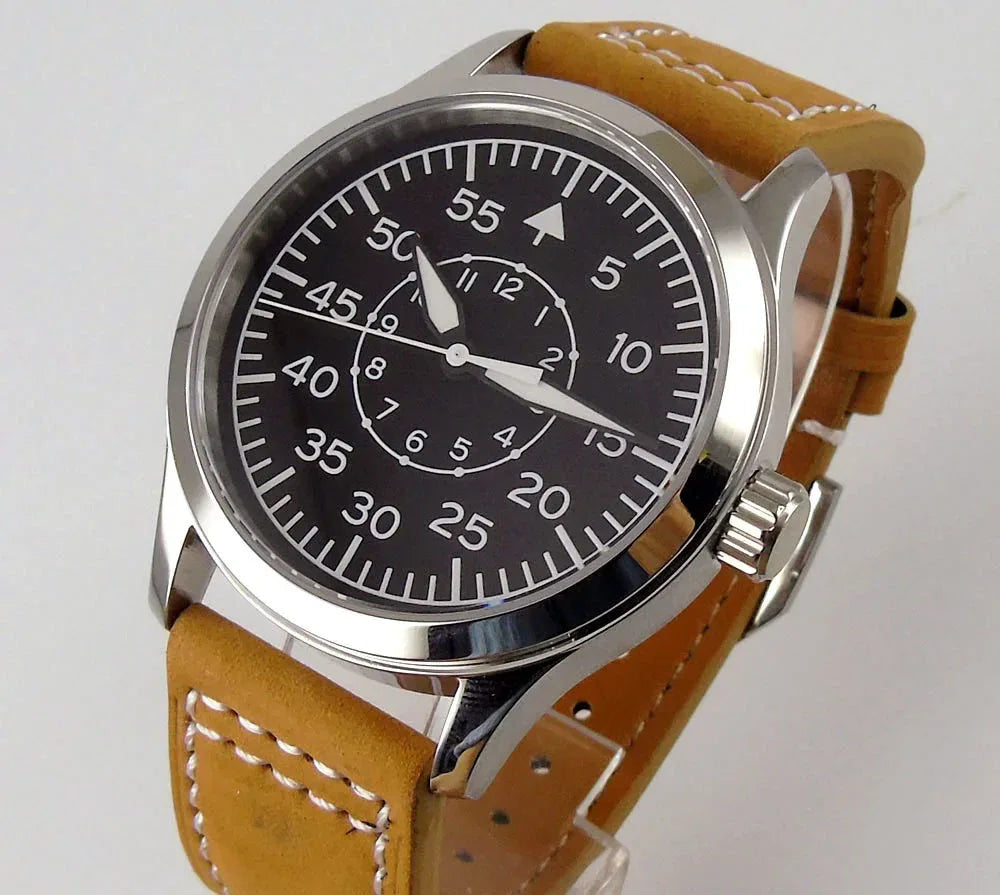 42mm pilot-style automatic watch